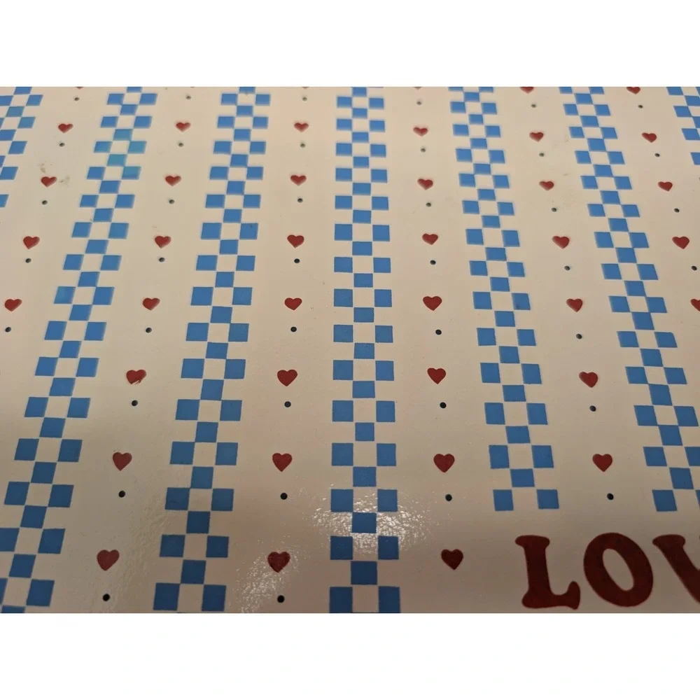 Vintage FRANCO Lot Of 3 Teddy Bear Love Makes Life Bearable Placemat 17x11 Retro